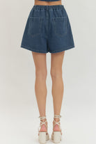 Entro | Morgan Denim Wrap Skort | Sweetest Stitch Boutique RVA