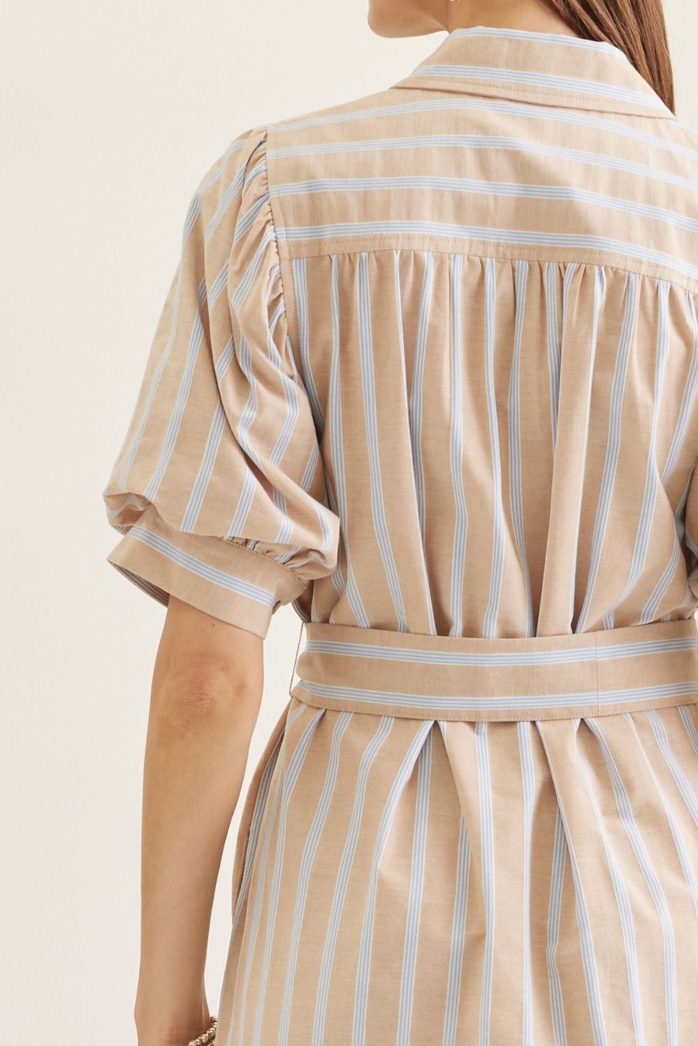 Entro | Bea Striped Midi Dress | Sweetest Stitch Boutique Richmond VA