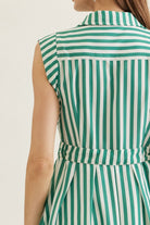 Entro | Tristen Striped Midi Dress | Sweetest Stitch Boutique Richmond