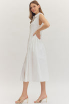 Entro | Whitney Midi Dress | Sweetest Stitch Boutique Richmond VA