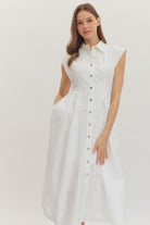 Entro | Whitney Midi Dress | Sweetest Stitch Boutique Richmond VA