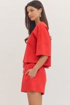 Entro | Johnna Embroidered Top | Sweetest Stitch Boutique Richmond