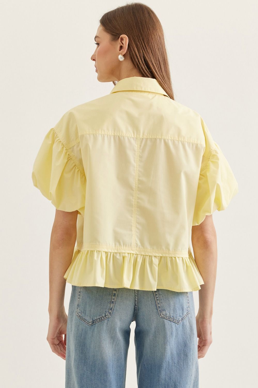 Entro | Bella Ruffle Hem Top | Sweetest Stitch Boutique Richmond VA