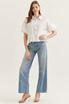 Entro | Meadow Button Up Top | Sweetest Stitch Boutique Richmond
