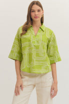 Entro | Sloane V-Neck Top | Sweetest Stitch Boutique Richmond VA