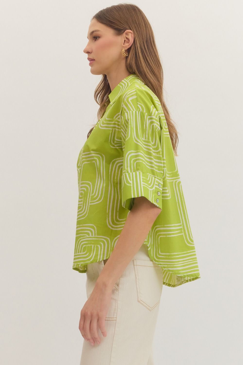 Entro | Sloane V-Neck Top | Sweetest Stitch Boutique Richmond VA