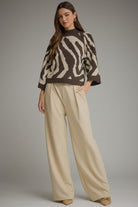 Entro | Matilda Abstract Sweater | Sweetest Stitch Boutique Richmond