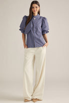 Entro | Gabby Plaid Top | Sweetest Stitch Boutique Richmond VA