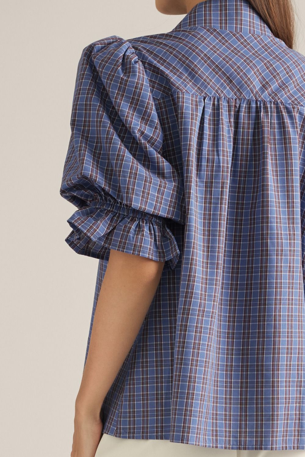 Entro | Gabby Plaid Top | Sweetest Stitch Boutique Richmond VA