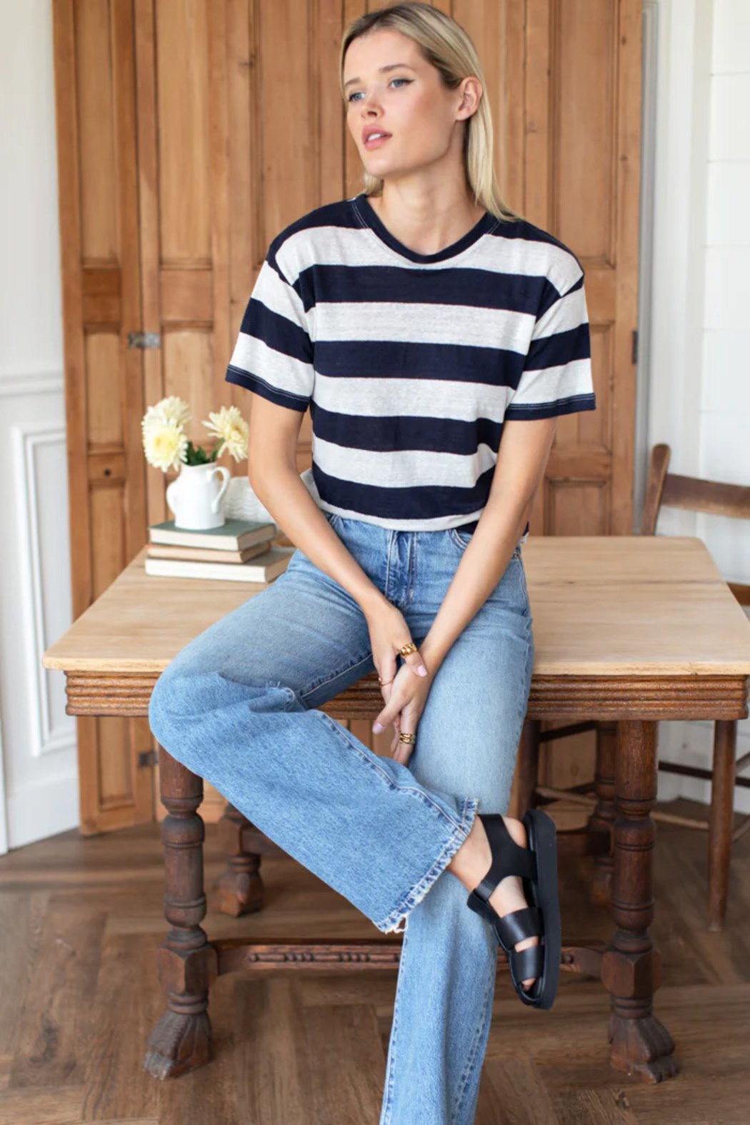 Navy Stripe