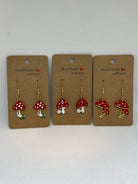 Mushroom Earrings - Athena's Fashion Boutique