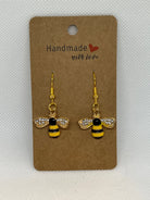 Bumble Bee Earrings - Athena's Fashion Boutique