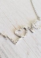 Saints and Saviors Love In Horseshoes Silver Necklace