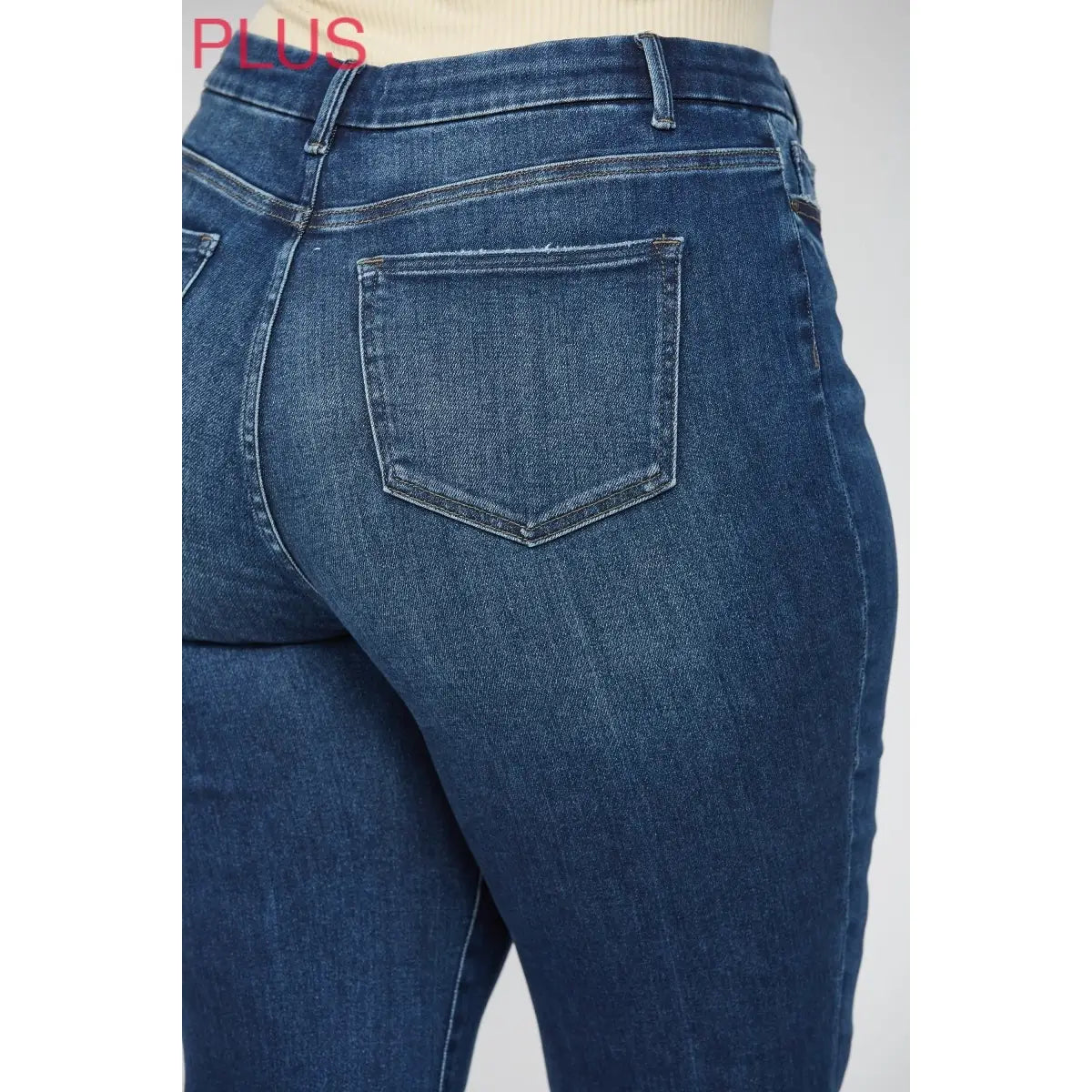 Mica Denim High Rise Boot Cut Denim Jeans - Athena's Fashion Boutique