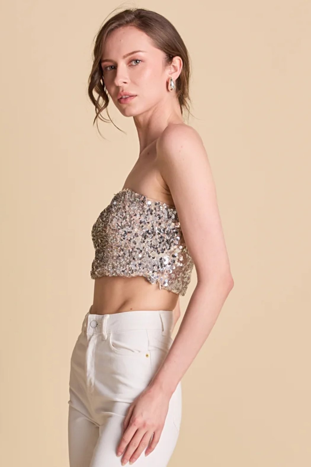Beige/Silver