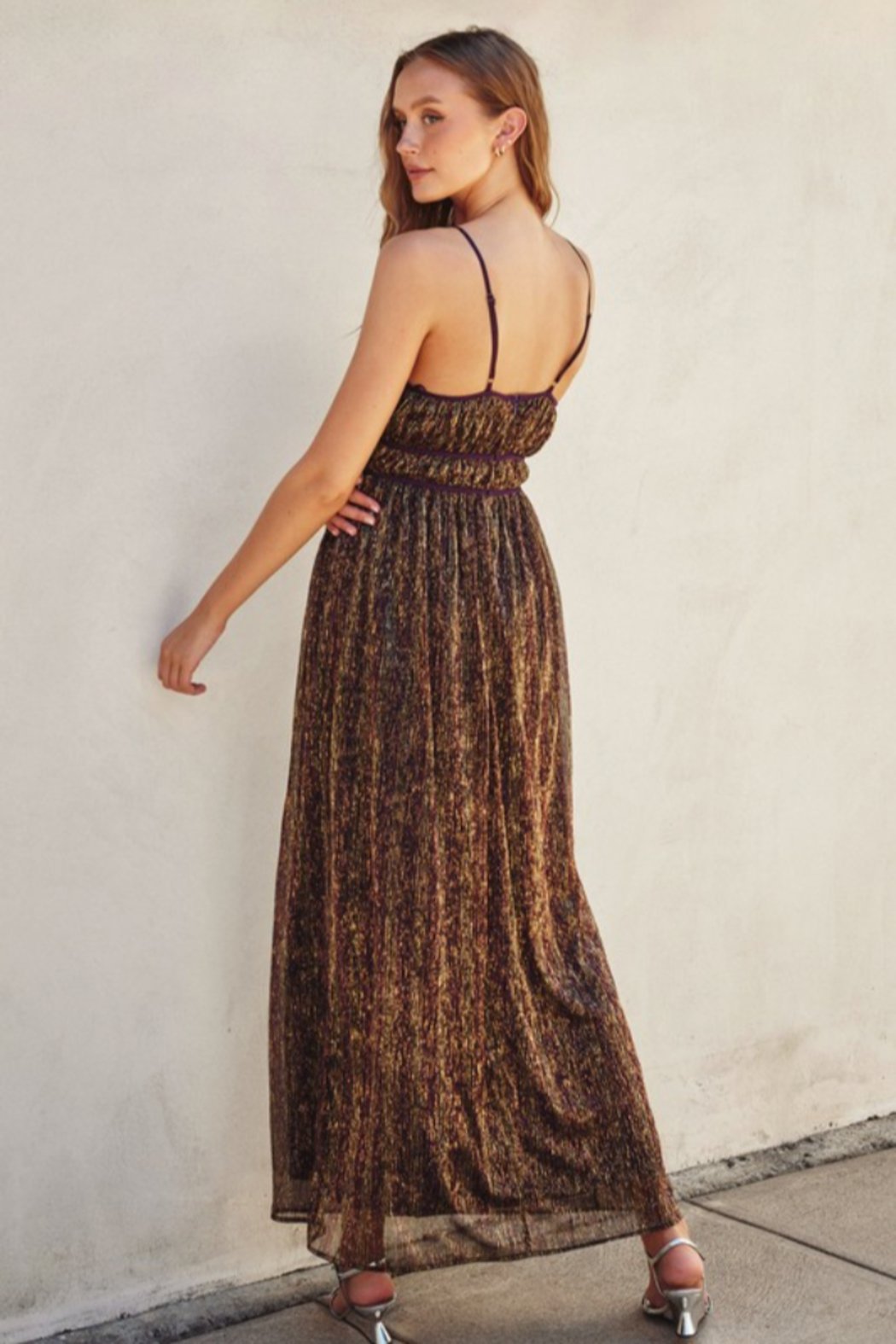 Sangria/Gold