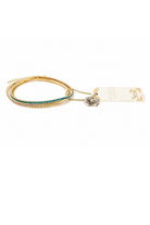 Caribbean Blue Opal/Gold Main